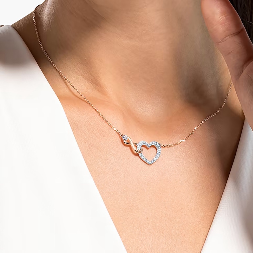 Swarovski Infinity necklace